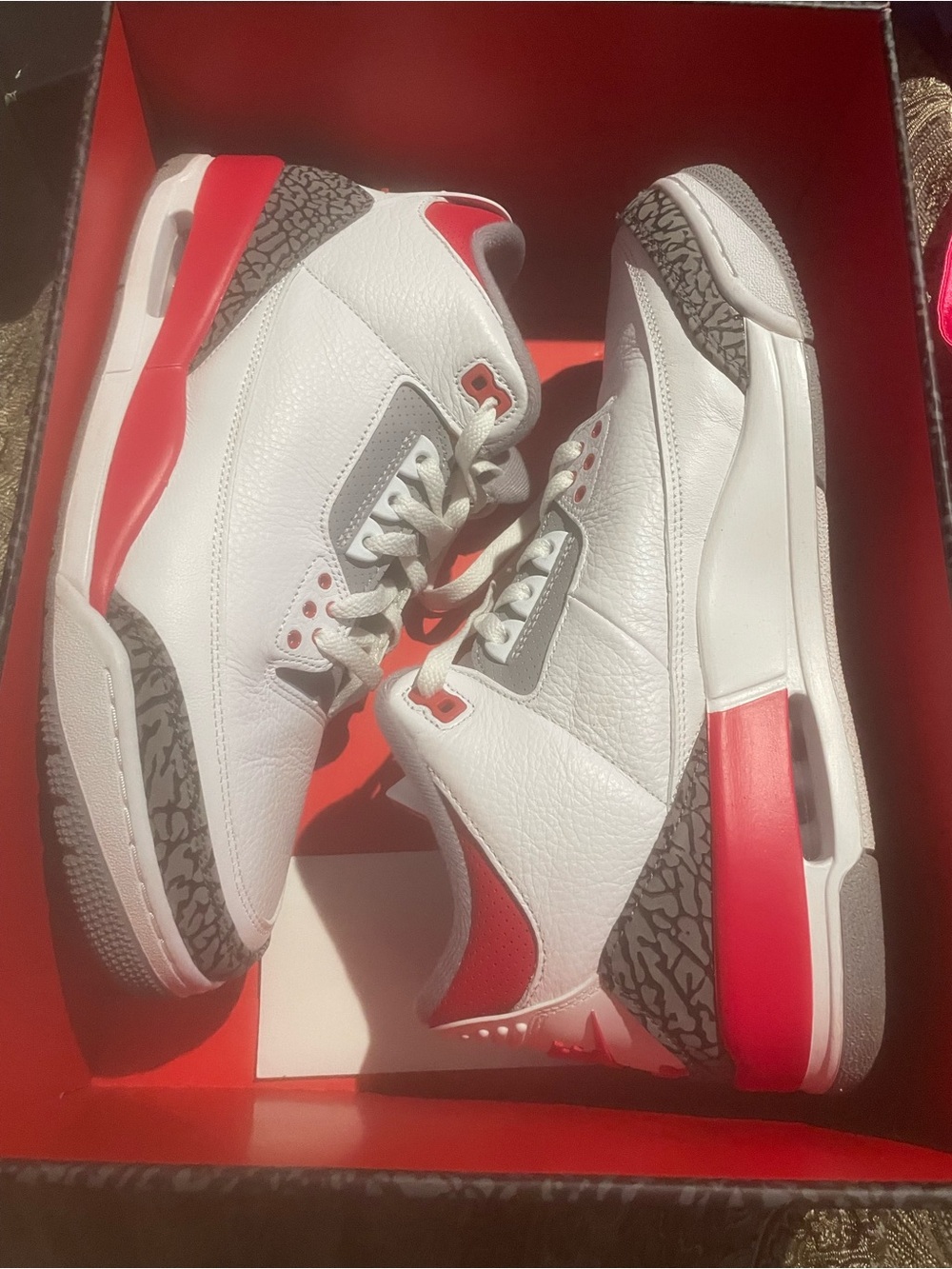 Air Jordan 3 Retro size 12.5 WORN ONCE perfect condition see pics great deal